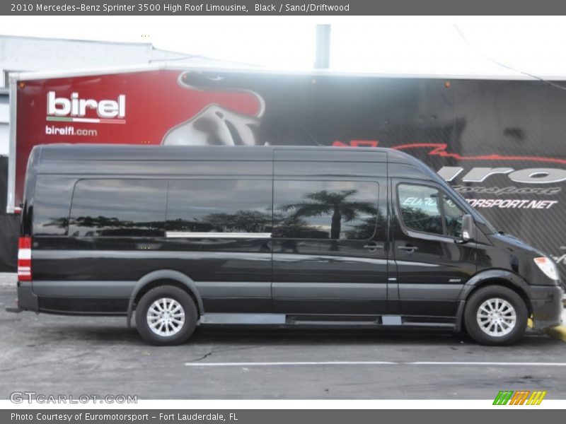 Black / Sand/Driftwood 2010 Mercedes-Benz Sprinter 3500 High Roof Limousine