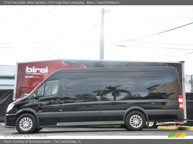 Black / Sand/Driftwood 2010 Mercedes-Benz Sprinter 3500 High Roof Limousine