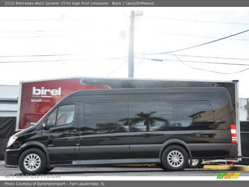 Black / Sand/Driftwood 2010 Mercedes-Benz Sprinter 3500 High Roof Limousine