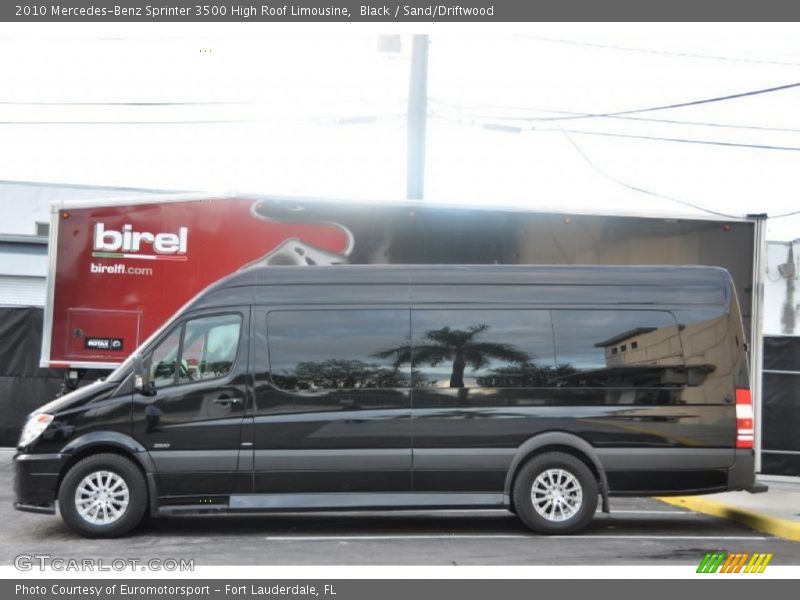  2010 Sprinter 3500 High Roof Limousine Black