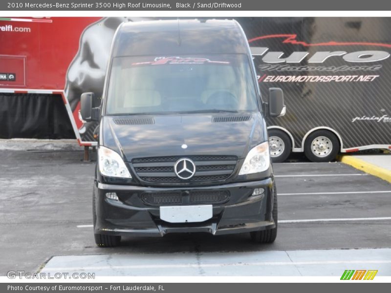 Black / Sand/Driftwood 2010 Mercedes-Benz Sprinter 3500 High Roof Limousine