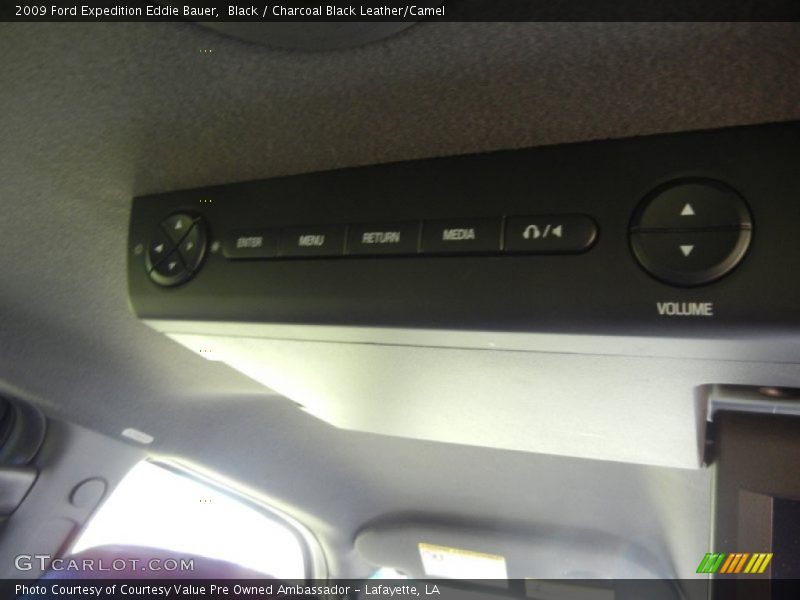 Black / Charcoal Black Leather/Camel 2009 Ford Expedition Eddie Bauer