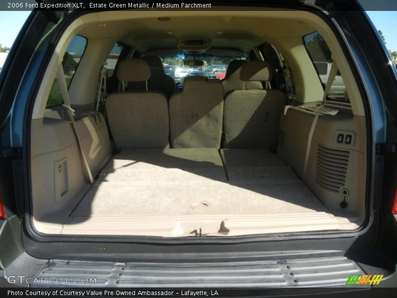 Estate Green Metallic / Medium Parchment 2006 Ford Expedition XLT