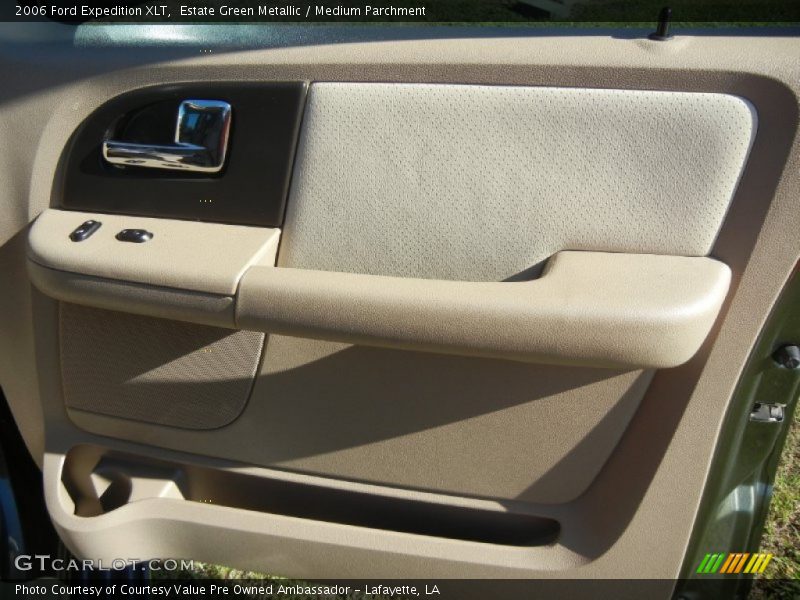 Estate Green Metallic / Medium Parchment 2006 Ford Expedition XLT