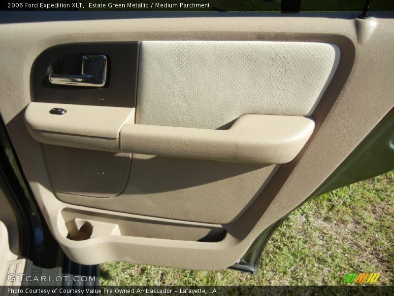 Estate Green Metallic / Medium Parchment 2006 Ford Expedition XLT