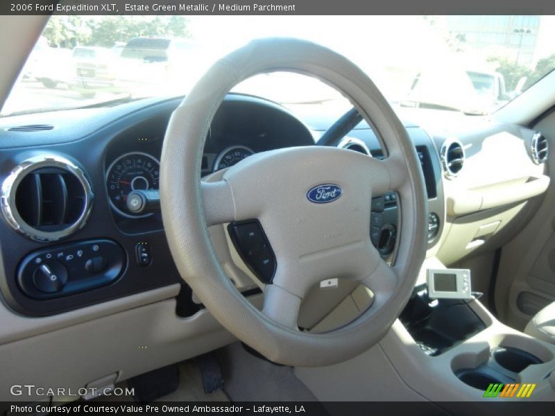 Estate Green Metallic / Medium Parchment 2006 Ford Expedition XLT
