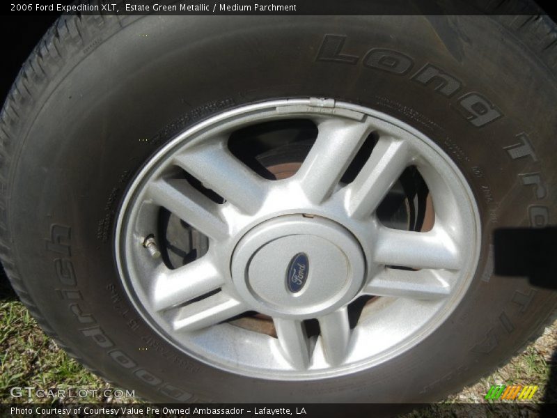 Estate Green Metallic / Medium Parchment 2006 Ford Expedition XLT