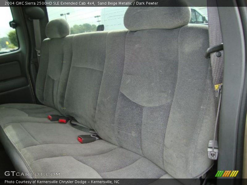 Sand Beige Metallic / Dark Pewter 2004 GMC Sierra 2500HD SLE Extended Cab 4x4