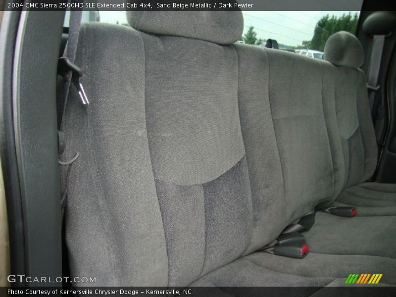 Sand Beige Metallic / Dark Pewter 2004 GMC Sierra 2500HD SLE Extended Cab 4x4