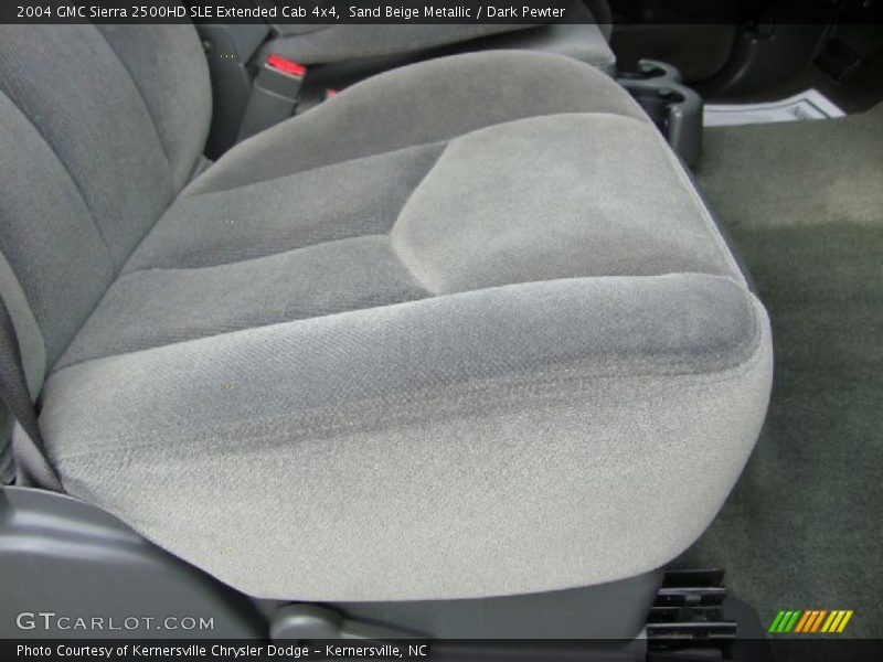 Sand Beige Metallic / Dark Pewter 2004 GMC Sierra 2500HD SLE Extended Cab 4x4