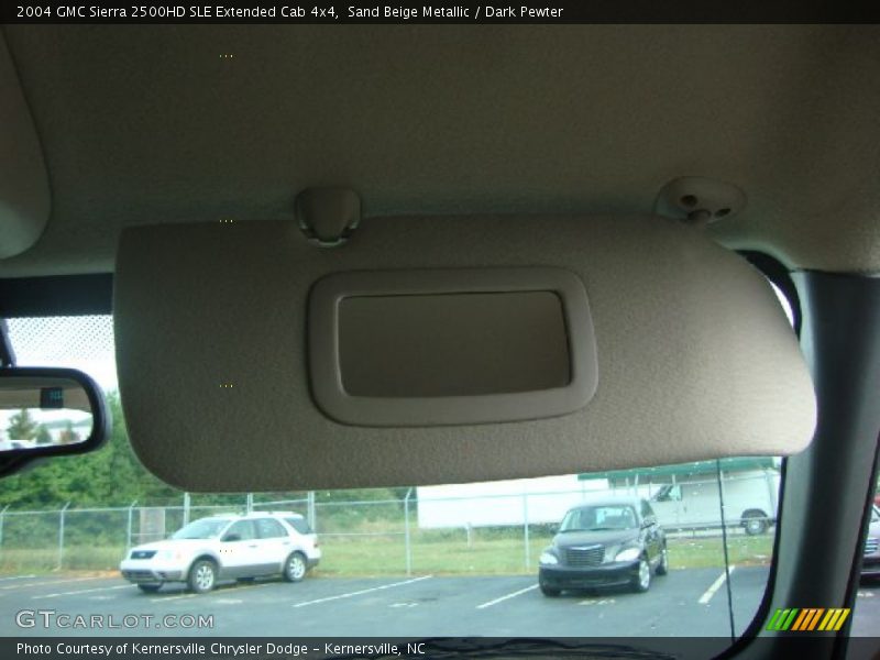Sand Beige Metallic / Dark Pewter 2004 GMC Sierra 2500HD SLE Extended Cab 4x4