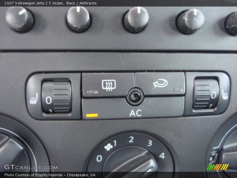 Black / Anthracite 2007 Volkswagen Jetta 2.5 Sedan