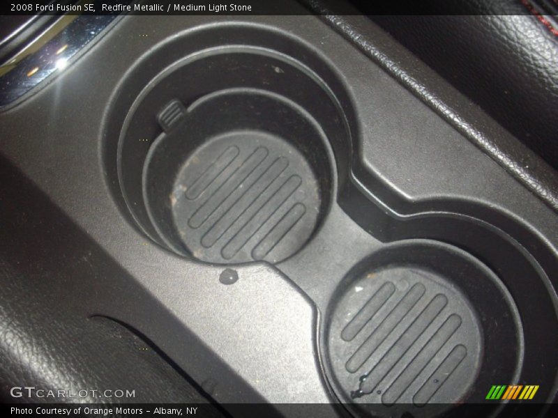 Redfire Metallic / Medium Light Stone 2008 Ford Fusion SE