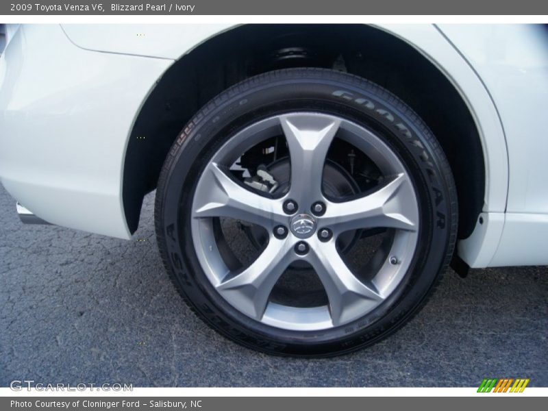 Blizzard Pearl / Ivory 2009 Toyota Venza V6