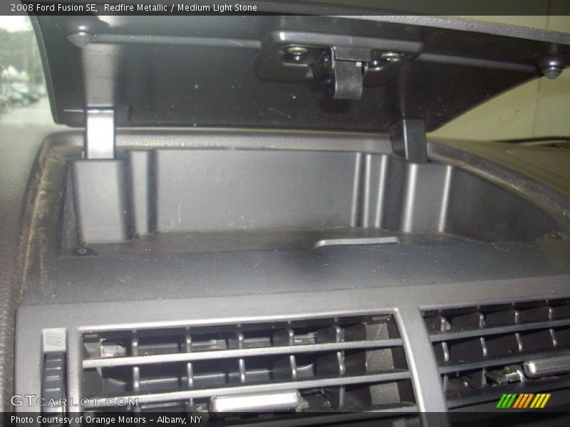 Redfire Metallic / Medium Light Stone 2008 Ford Fusion SE