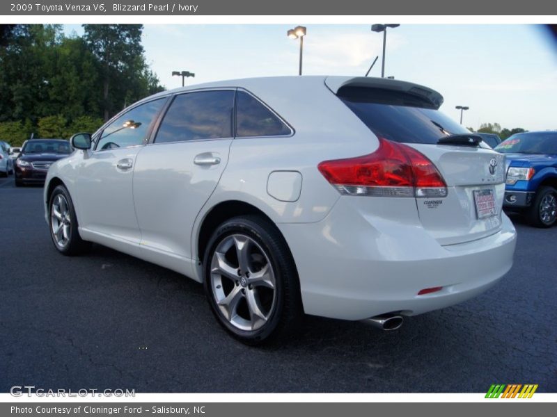 Blizzard Pearl / Ivory 2009 Toyota Venza V6