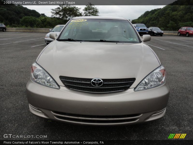 Desert Sand Mica / Taupe 2003 Toyota Camry LE