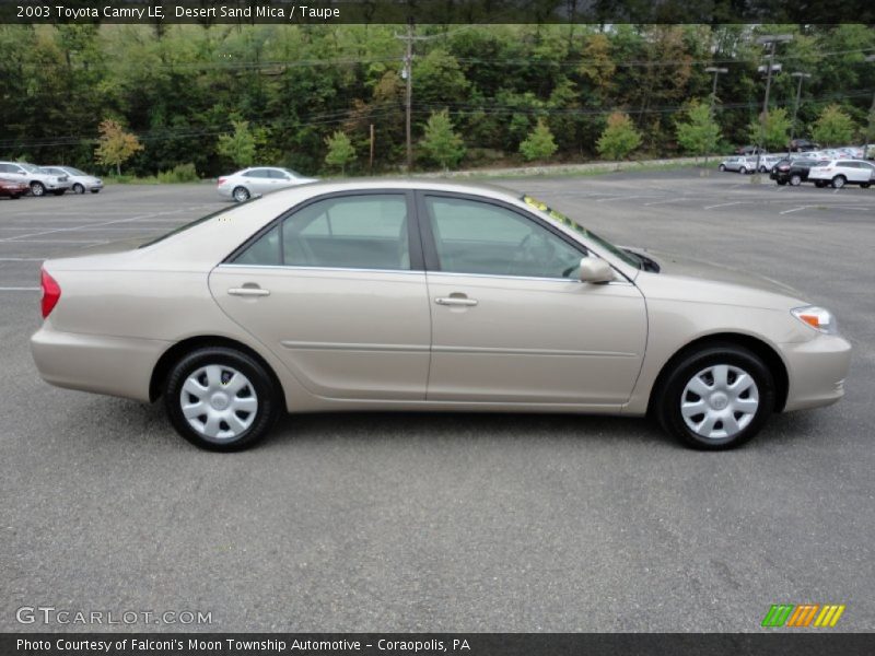 Desert Sand Mica / Taupe 2003 Toyota Camry LE
