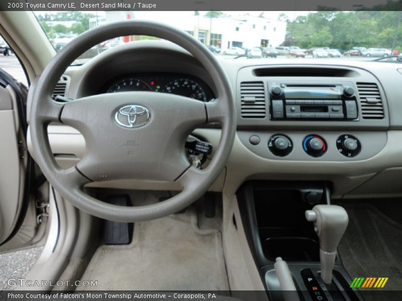 Desert Sand Mica / Taupe 2003 Toyota Camry LE
