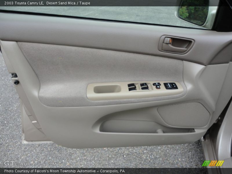 Desert Sand Mica / Taupe 2003 Toyota Camry LE