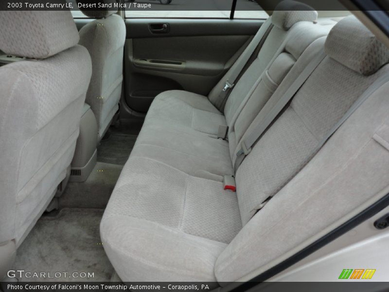 Desert Sand Mica / Taupe 2003 Toyota Camry LE
