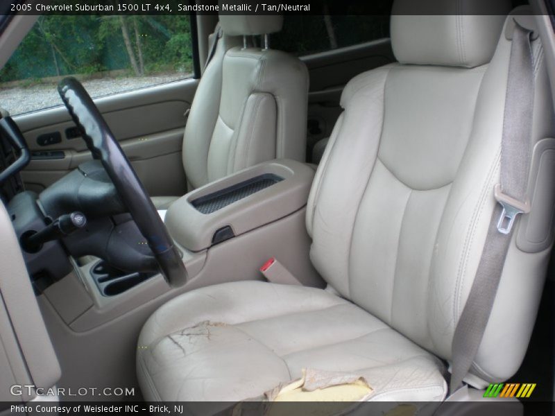 Sandstone Metallic / Tan/Neutral 2005 Chevrolet Suburban 1500 LT 4x4