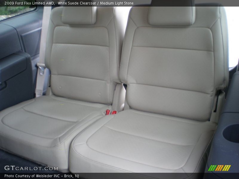 White Suede Clearcoat / Medium Light Stone 2009 Ford Flex Limited AWD