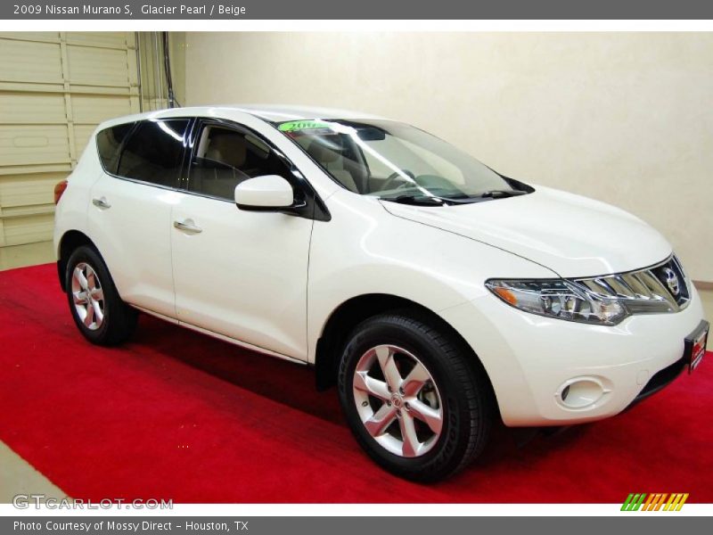 Glacier Pearl / Beige 2009 Nissan Murano S