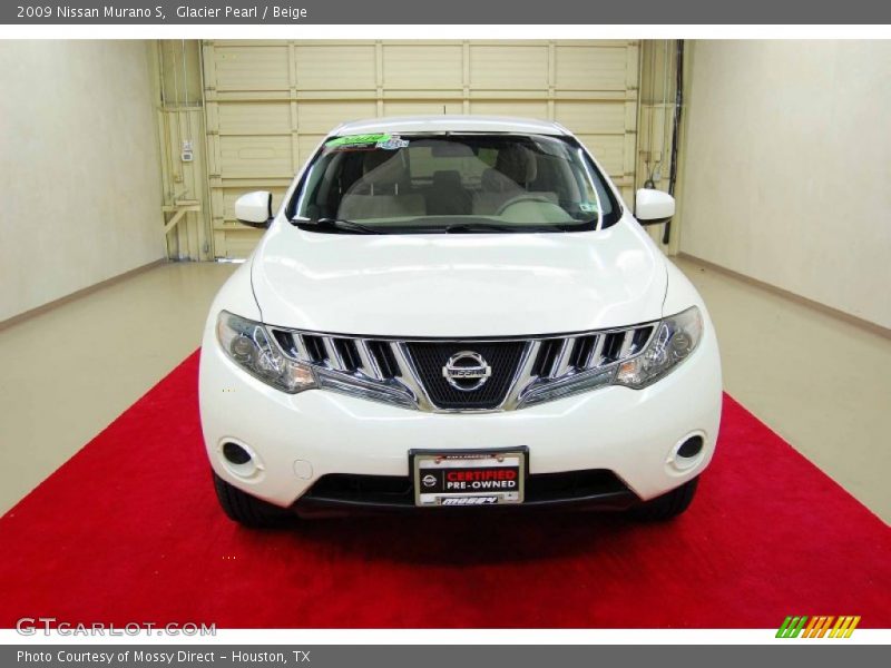 Glacier Pearl / Beige 2009 Nissan Murano S