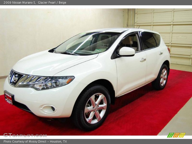 Glacier Pearl / Beige 2009 Nissan Murano S