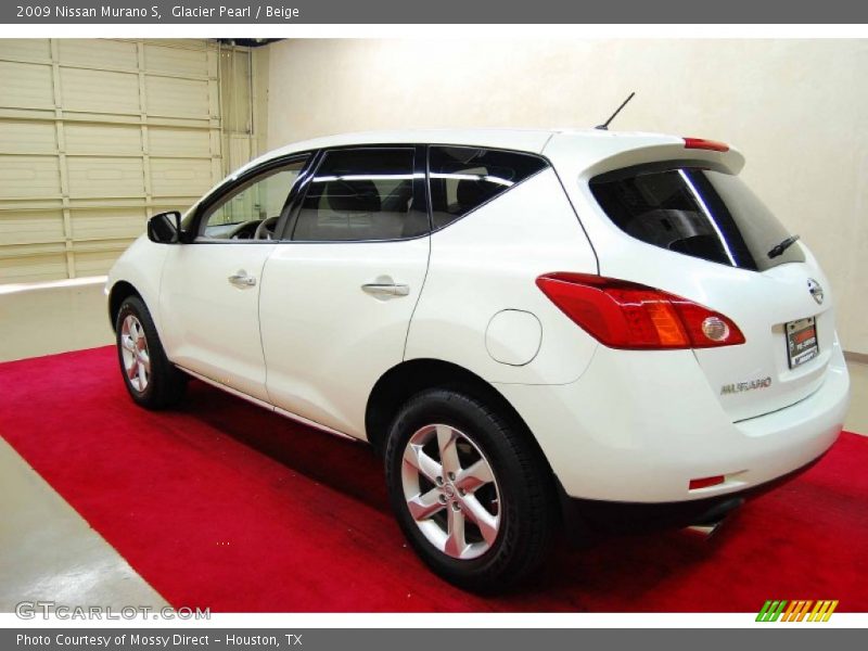 Glacier Pearl / Beige 2009 Nissan Murano S