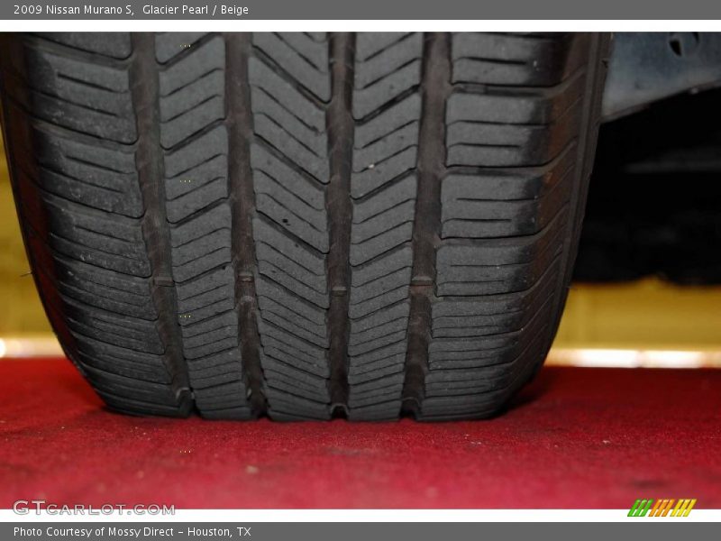 Glacier Pearl / Beige 2009 Nissan Murano S