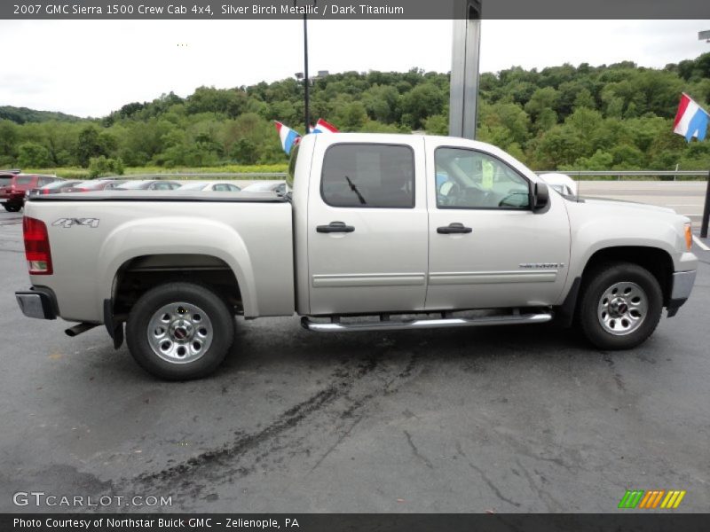  2007 Sierra 1500 Crew Cab 4x4 Silver Birch Metallic