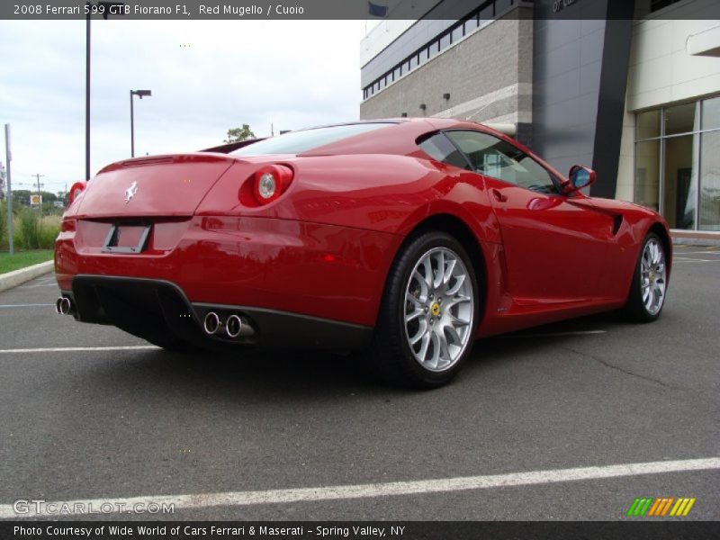  2008 599 GTB Fiorano F1 Red Mugello