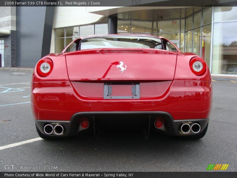  2008 599 GTB Fiorano F1 Red Mugello