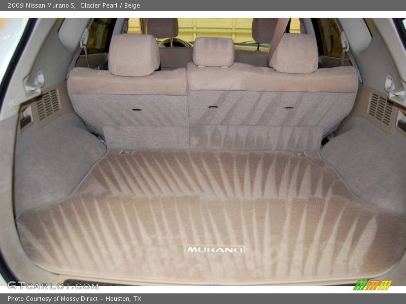 Glacier Pearl / Beige 2009 Nissan Murano S