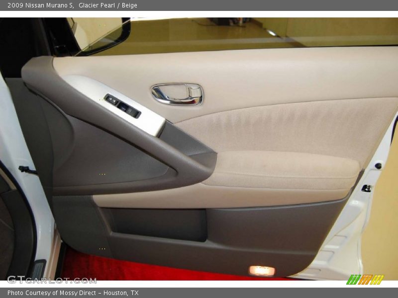 Glacier Pearl / Beige 2009 Nissan Murano S