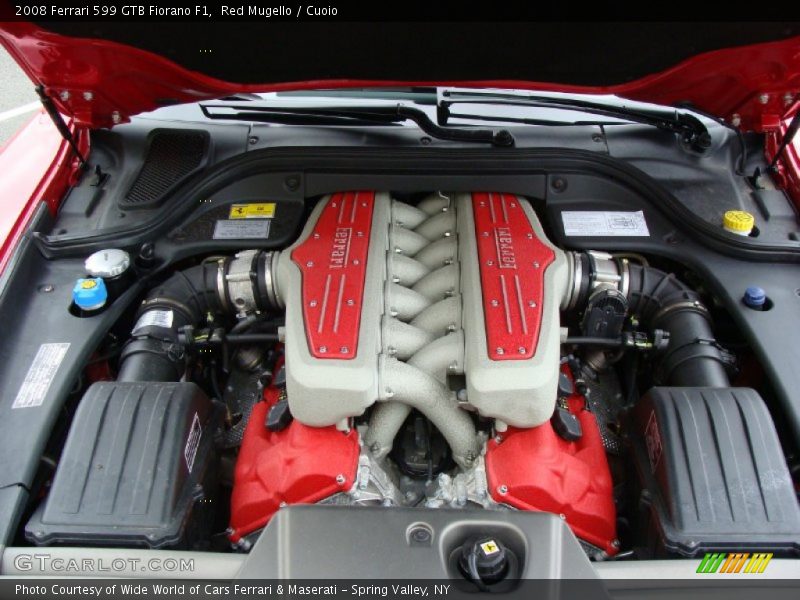 2008 599 GTB Fiorano F1 Engine - 6.0 Liter DOHC 48-Valve VVT V12