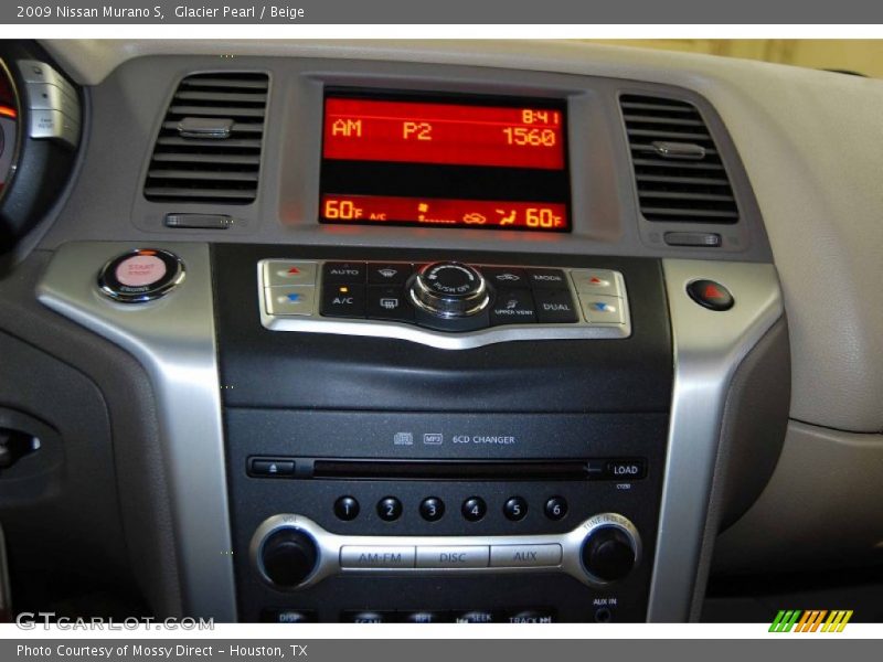 Glacier Pearl / Beige 2009 Nissan Murano S