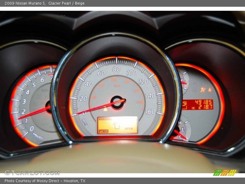 Glacier Pearl / Beige 2009 Nissan Murano S