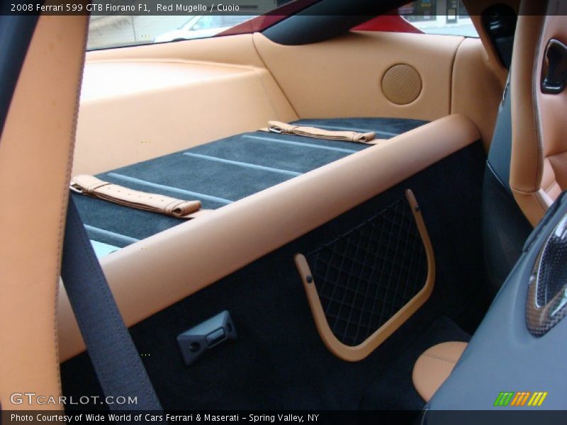  2008 599 GTB Fiorano F1 Cuoio Interior