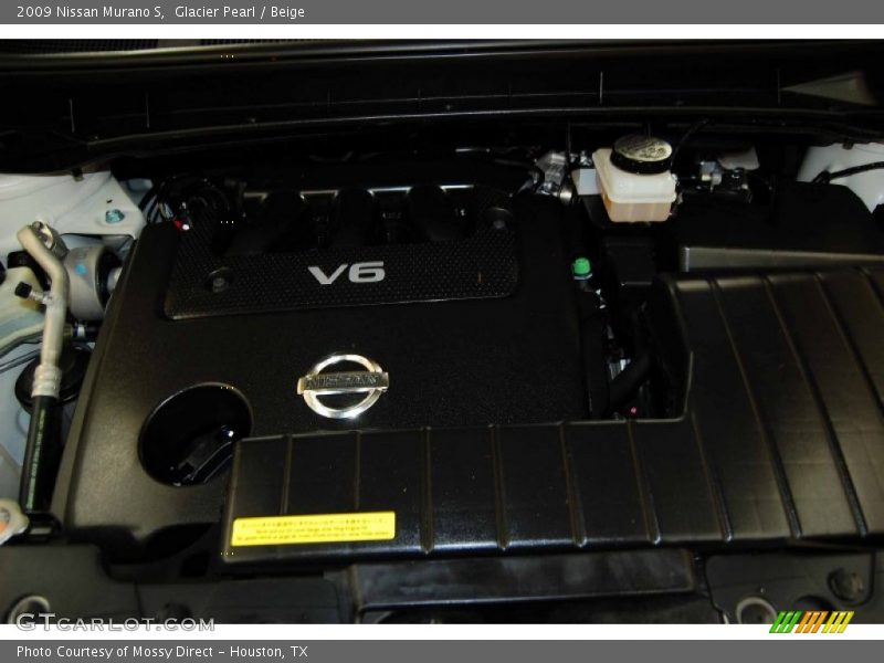 Glacier Pearl / Beige 2009 Nissan Murano S