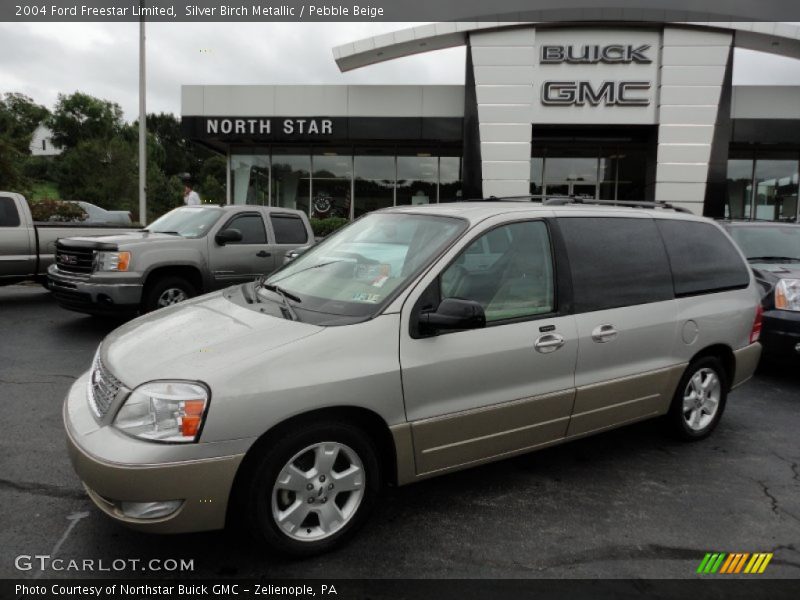 Silver Birch Metallic / Pebble Beige 2004 Ford Freestar Limited