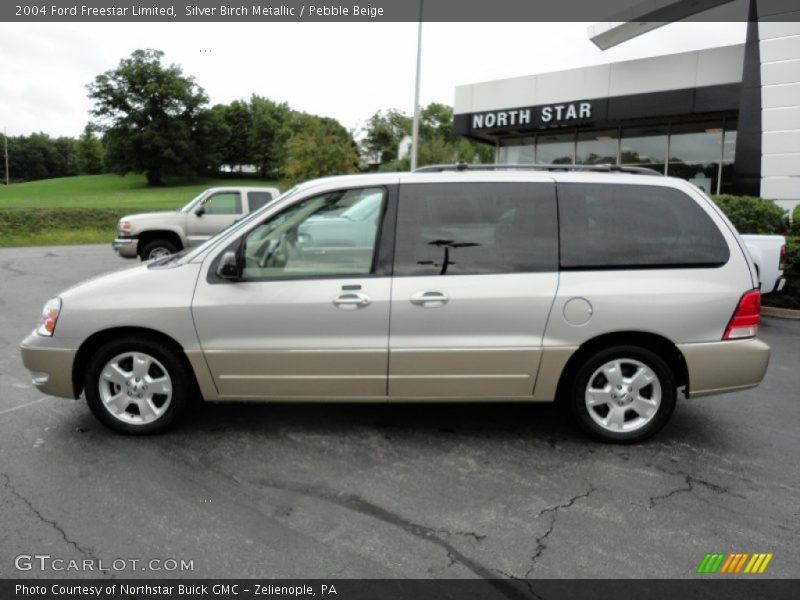 Silver Birch Metallic / Pebble Beige 2004 Ford Freestar Limited