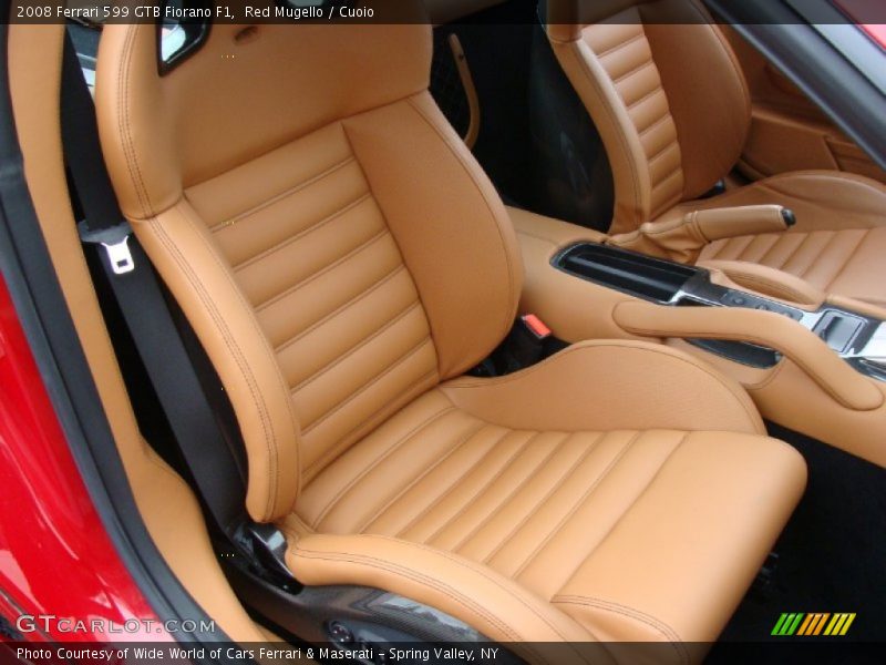  2008 599 GTB Fiorano F1 Cuoio Interior