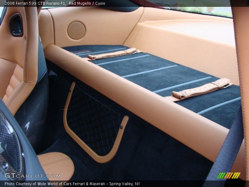 2008 599 GTB Fiorano F1 Cuoio Interior