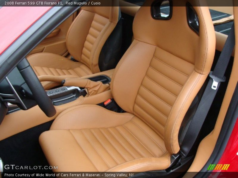  2008 599 GTB Fiorano F1 Cuoio Interior