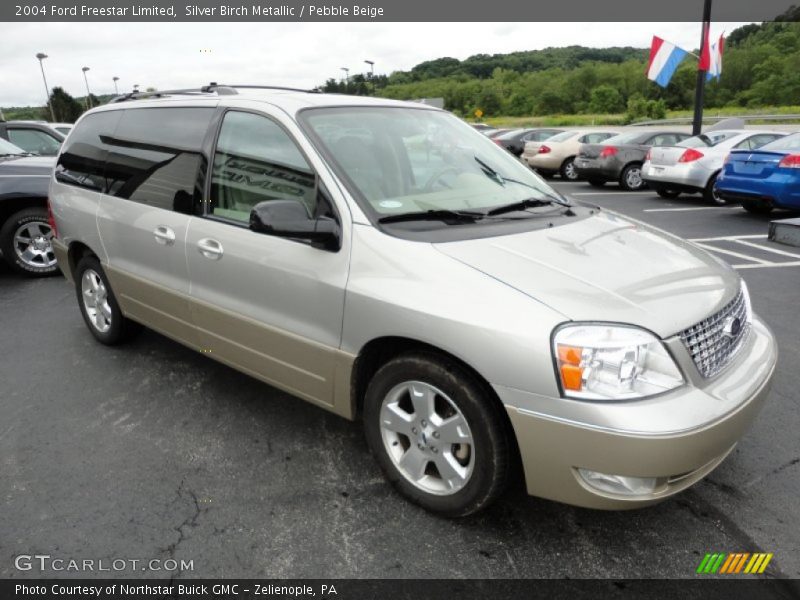 Silver Birch Metallic / Pebble Beige 2004 Ford Freestar Limited