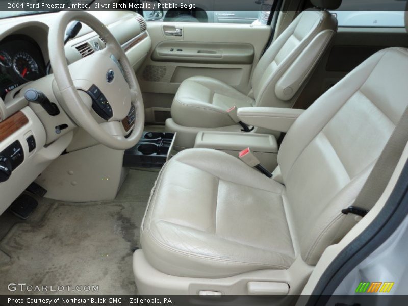  2004 Freestar Limited Pebble Beige Interior