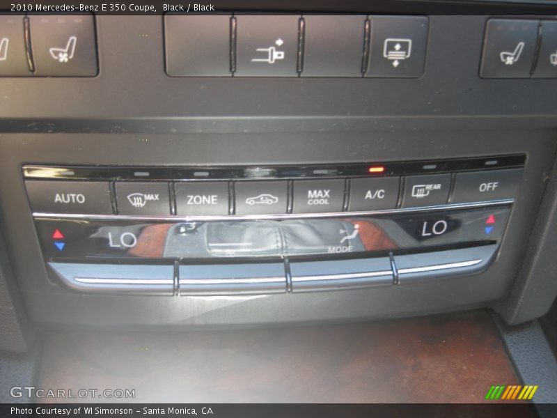 Black / Black 2010 Mercedes-Benz E 350 Coupe
